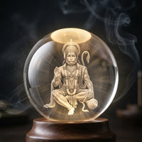 Pure Vibe™ Hanuman Ji Sacred 3D Lamp