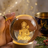 Pure Vibe™ Hanuman Ji Sacred 3D Lamp