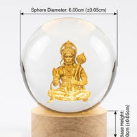 Pure Vibe™ Hanuman Ji Sacred 3D Lamp