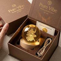 Pure Vibe™ Durga Maa Sacred 3D Lamp